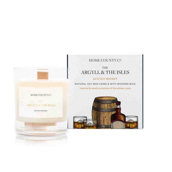 The Argyll and The Isles - Scotch Whisky Candle - Pack of 6