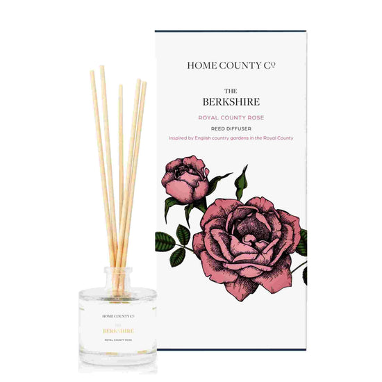 The Berkshire - Royal County Rose Reed Diffuser - Pack of 6