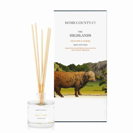 The Highlands - Heather and Gorse Reed Diffuser - Pack of 6