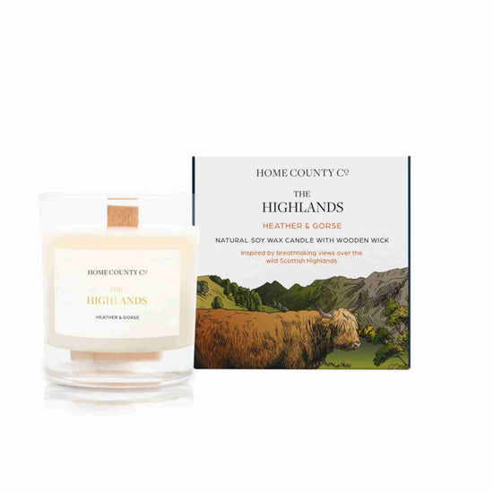 The Highlands - Heather and Gorse Candle - Pack of 6