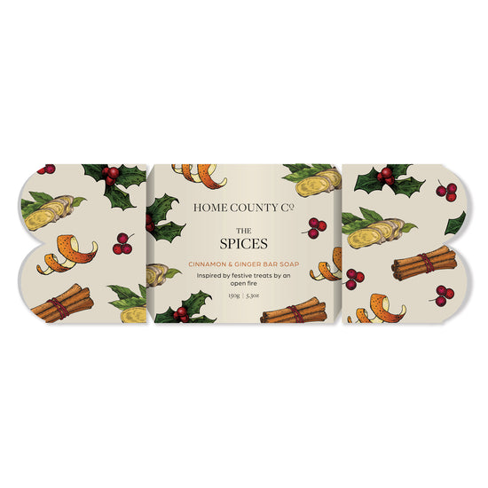 The Spices - Cinnamon and Ginger Soap Bar - Pack of 12